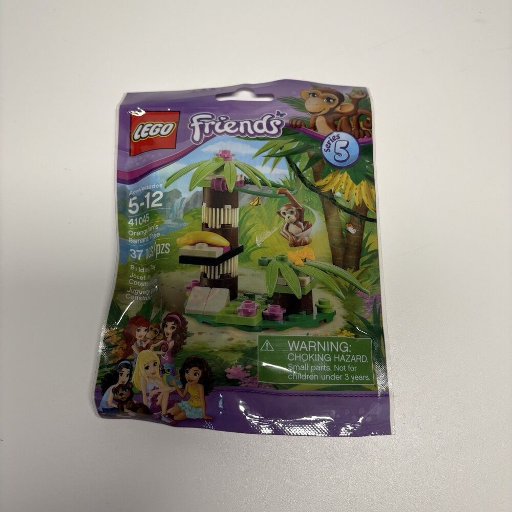 LEGO Friends Orangutan’s Banana Tre 41045 SEALED Animals Series 5